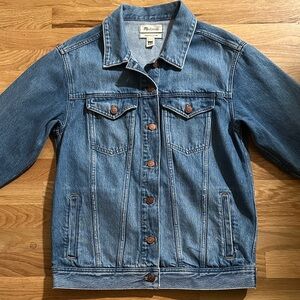 Madewell Oversized Trucker Jacket XXS